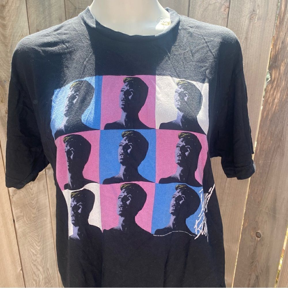 Chaser 2004 David Bowie T Shirt Black XL ISO Records